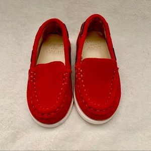 Janie and Jack toddler red shoes